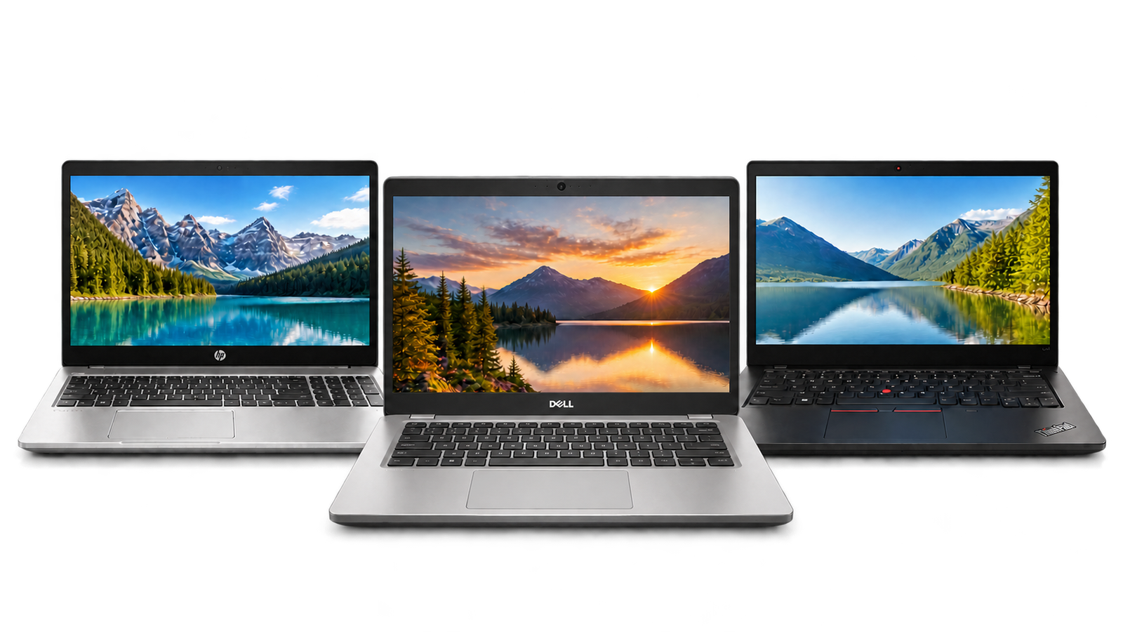Refurbished HP, Acer and Lenovo laptops from The Recycling Factory